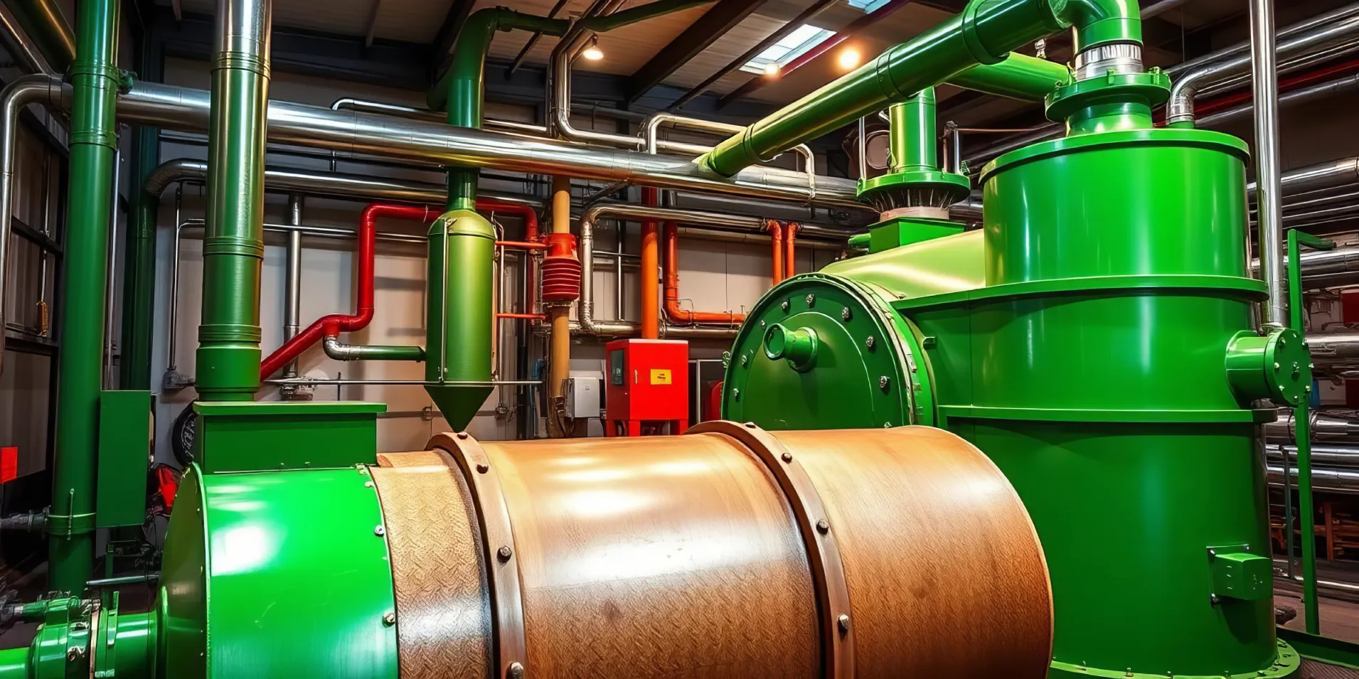 how-to-size-a-deaerator-industrial-boiler-room Industrial boiler room piping and pressure vessels featured in how to size a deaerator guide